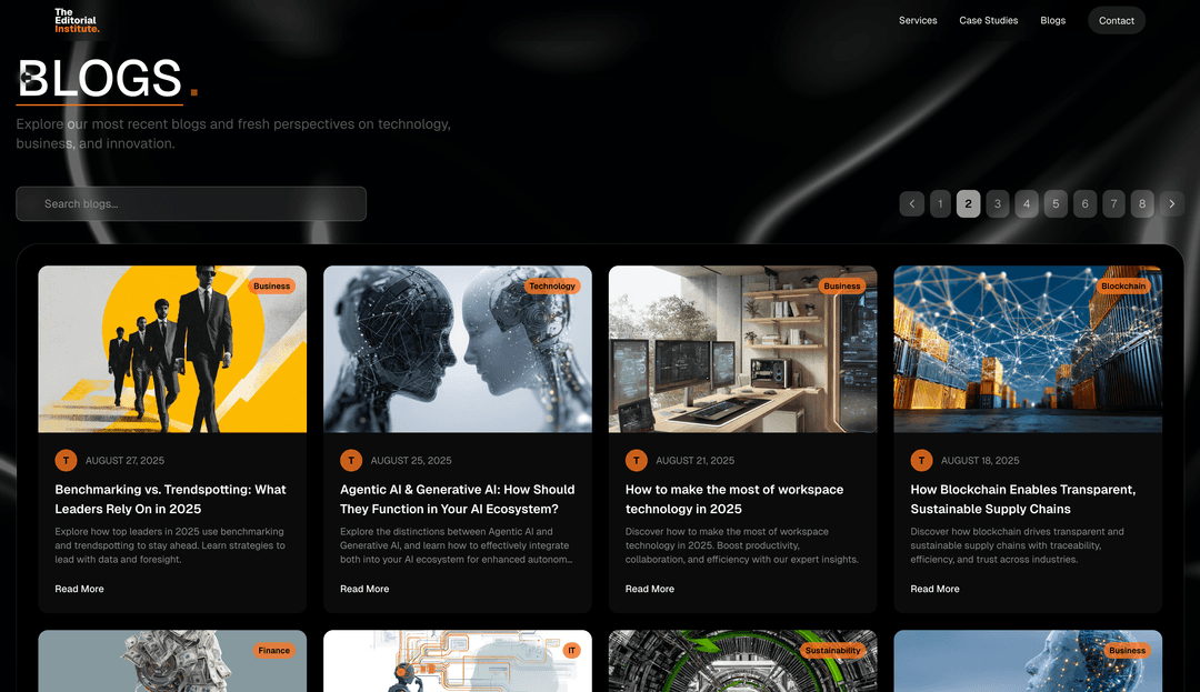 The Editorial Institute